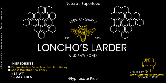 Organic Raw Chilean Honeys