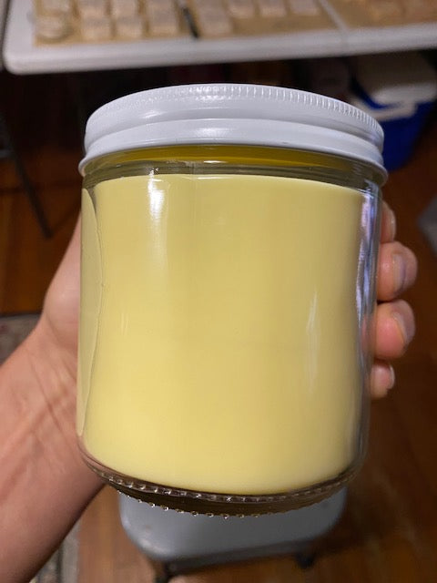 16 oz Glass Jar of  Bison Tallow