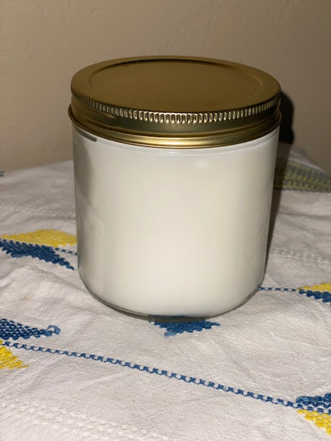 16 oz Glass Jar of Lard