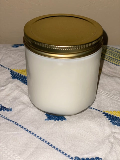 16 oz Glass Jar of Lard