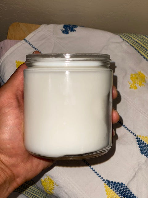 16 oz Glass Jar of Lard