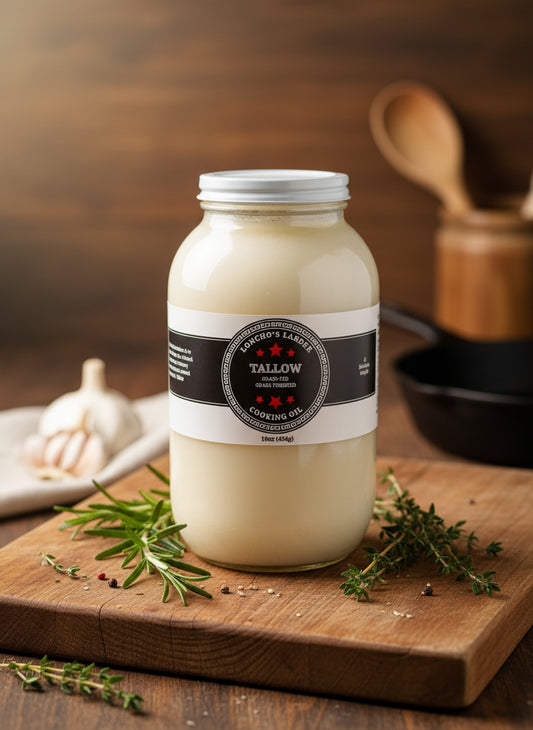 1/2 Gallon Jar of Tallow